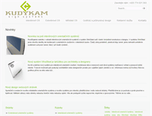 Tablet Screenshot of kudykam.cz